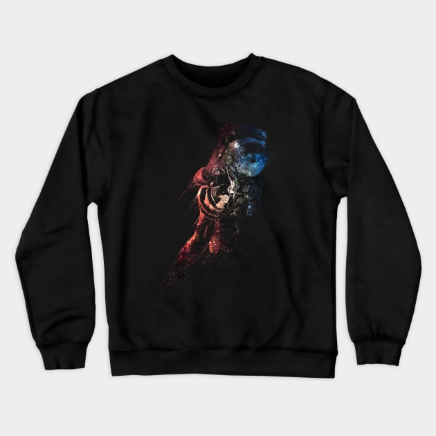 Spaceman Crewneck Sweatshirt by Musenyo